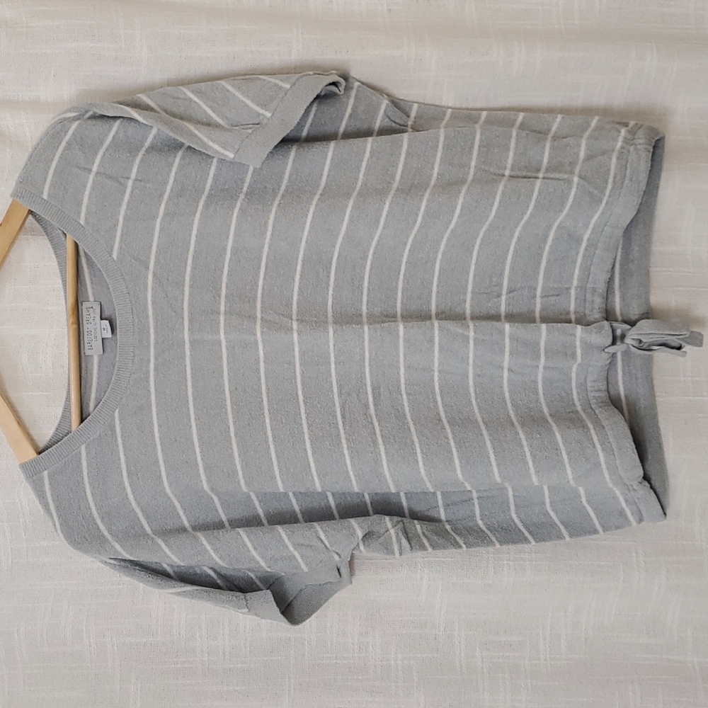 Barefoot dreams dolman top - soft grey/green